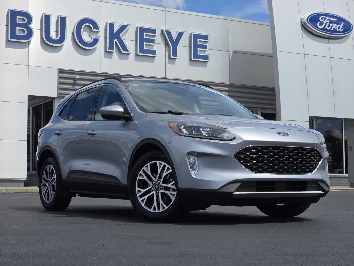 Used 2021 Ford Escape SEL with VIN 1FMCU0H6XMUA20700 for sale in London, OH