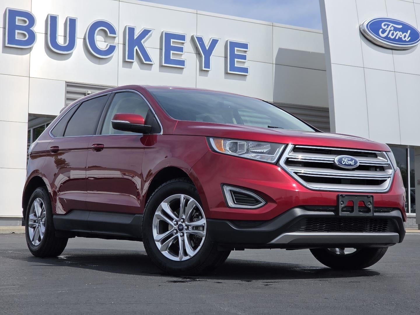Used 2018 Ford Edge SEL with VIN 2FMPK3J82JBB78874 for sale in London, OH