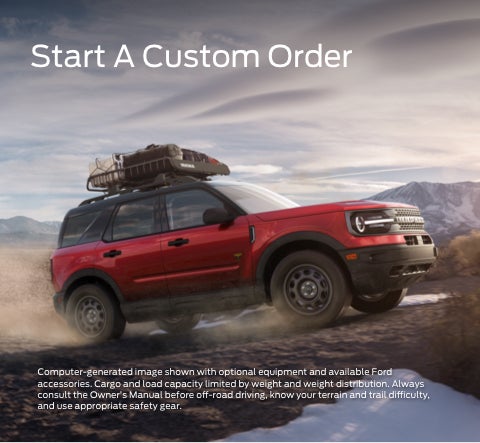 Start a custom order | Buckeye Ford of London in London OH