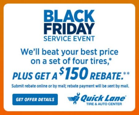 Black Friday Tire Sales Event